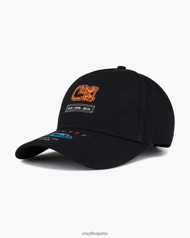 lanzador saúl Cruyff unisexo negro D6DNB1282 gorra