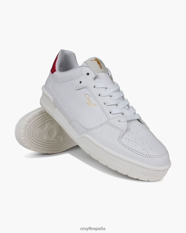 legado twincup amsterdam Cruyff hombres blanco rojo D6DNB747 zapatillas