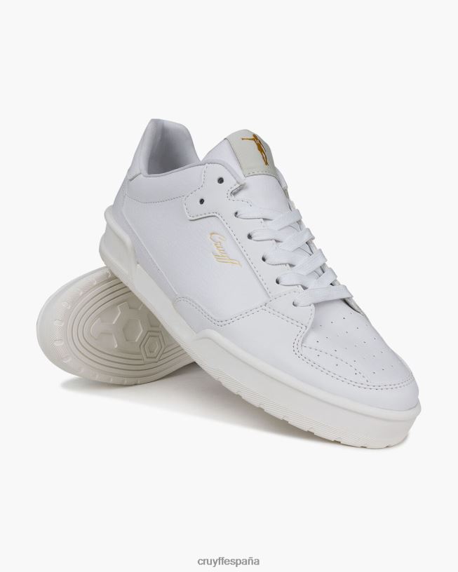 legado twincup equipo nacional holandés Cruyff hombres blanco/naranja D6DNB748 zapatillas