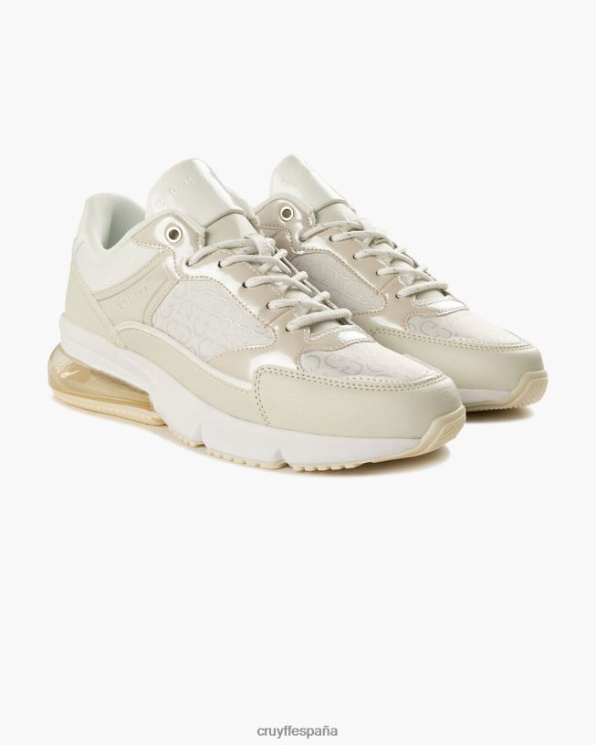 lujo de diamante Cruyff mujer crema D6DNB966 zapatillas