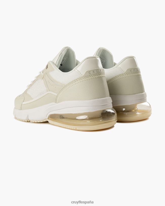 lujo de diamante Cruyff mujer crema D6DNB966 zapatillas
