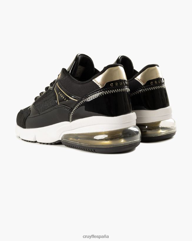 lujo de diamante Cruyff mujer negro D6DNB965 zapatillas