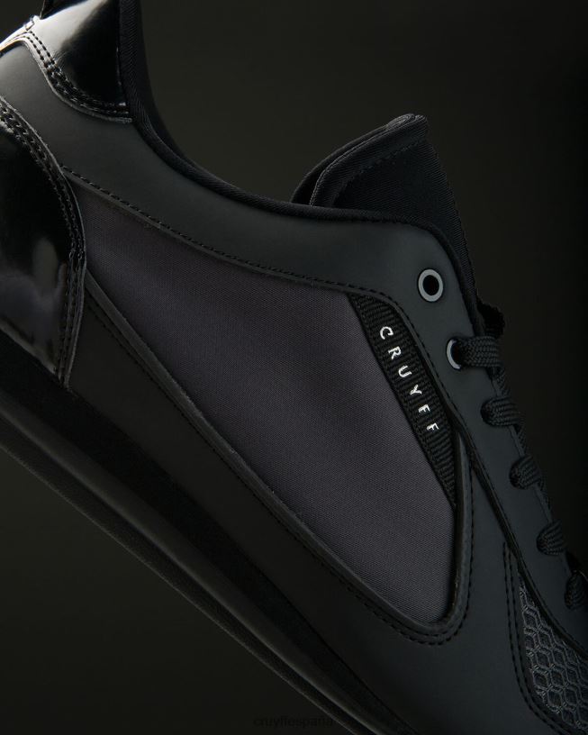 malla integral-geometrica/vérnice Cruyff hombres gris negro D6DNB904 zapatillas