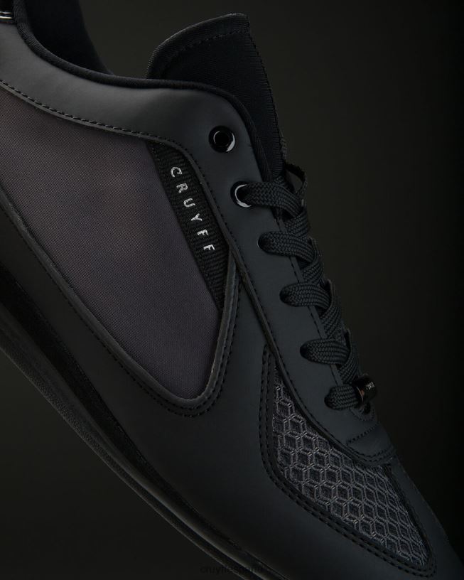 malla integral-geometrica/vérnice Cruyff hombres gris negro D6DNB904 zapatillas