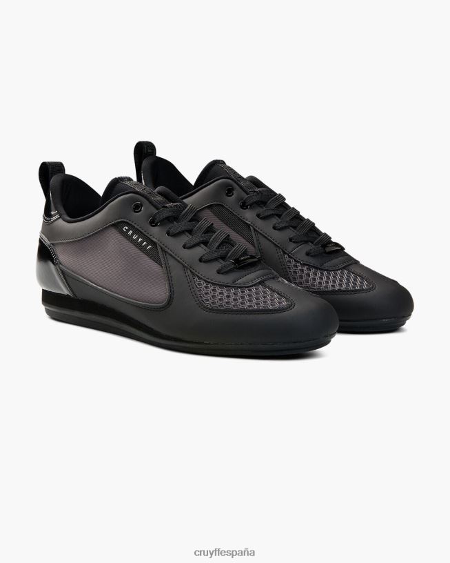 malla integral-geometrica/vérnice Cruyff hombres gris negro D6DNB904 zapatillas