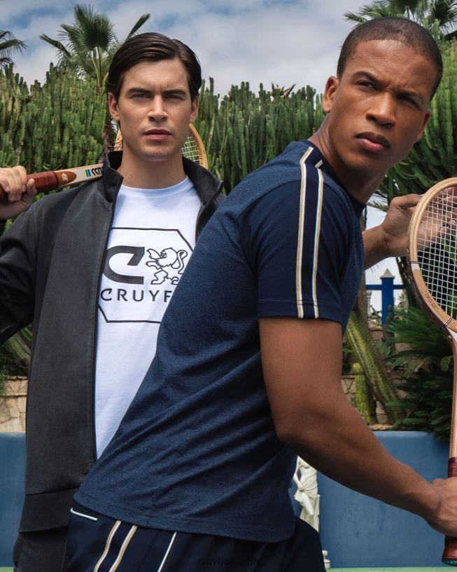 manuel tee Cruyff hombres blanco D6DNB590 camiseta