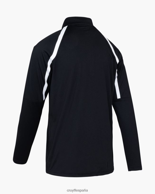 media cremallera con giro técnico Cruyff hombres blanco negro D6DNB661 sudadera