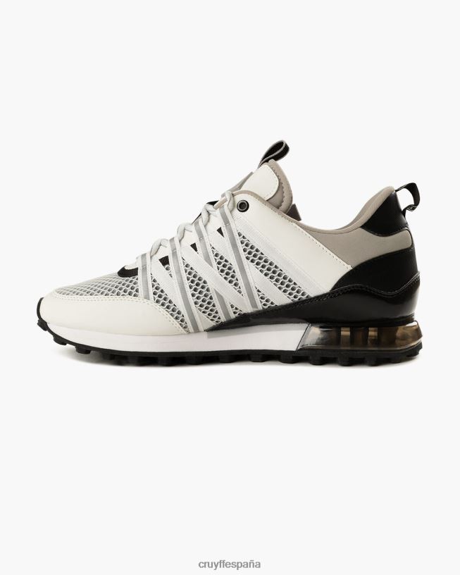 miedo Cruyff hombres blanco amarillo D6DNB44 zapatillas