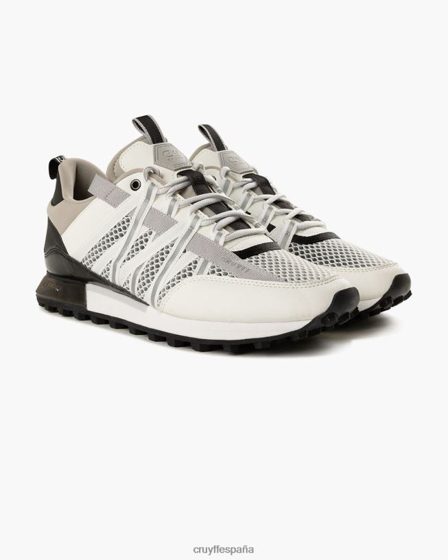 miedo Cruyff hombres blanco amarillo D6DNB44 zapatillas