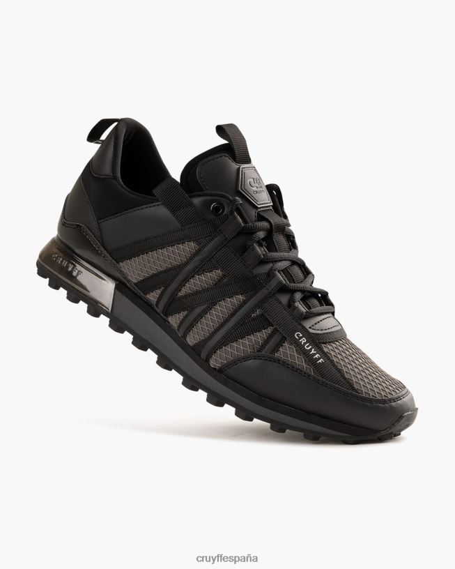 miedo Cruyff hombres gris negro D6DNB222 zapatillas