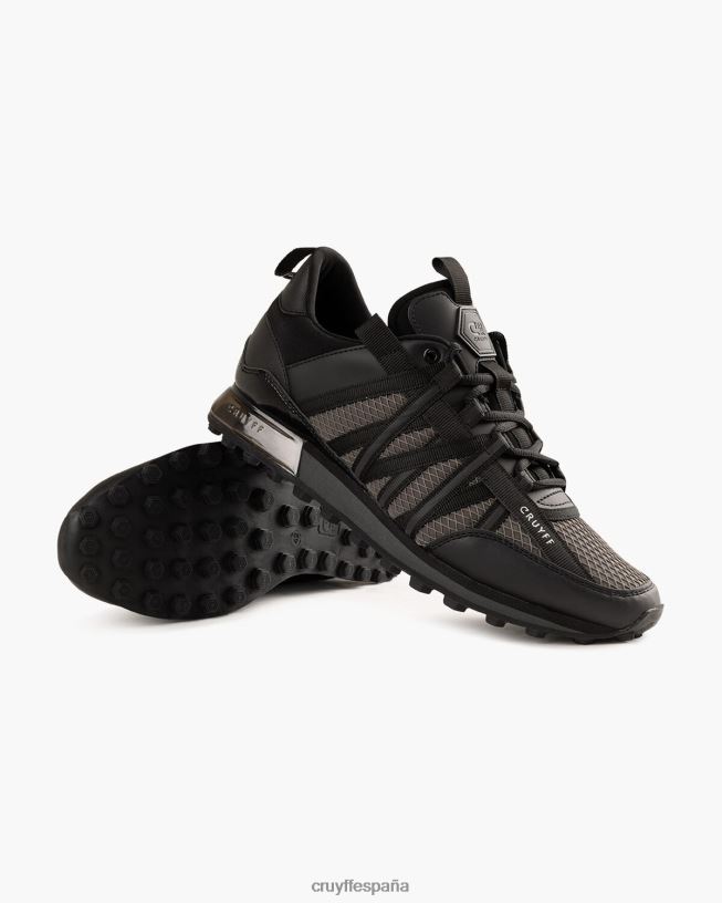 miedo Cruyff hombres gris negro D6DNB222 zapatillas