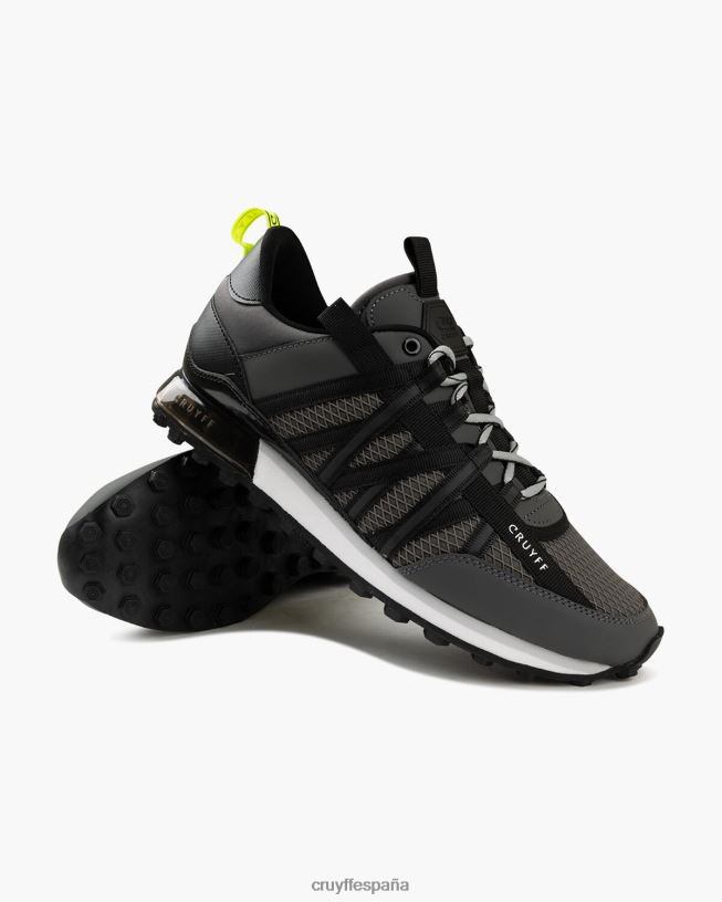 miedo Cruyff hombres gris oscuro D6DNB221 zapatillas