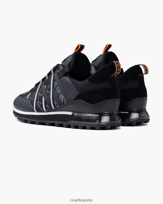 miedo Cruyff hombres negro/naranja D6DNB1322 zapatillas