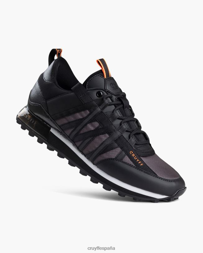 miedo Cruyff hombres negro/naranja D6DNB611 zapatillas