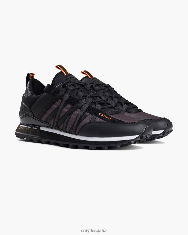 miedo Cruyff hombres negro/naranja D6DNB611 zapatillas