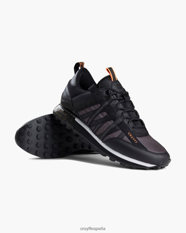 miedo Cruyff hombres negro/naranja D6DNB611 zapatillas