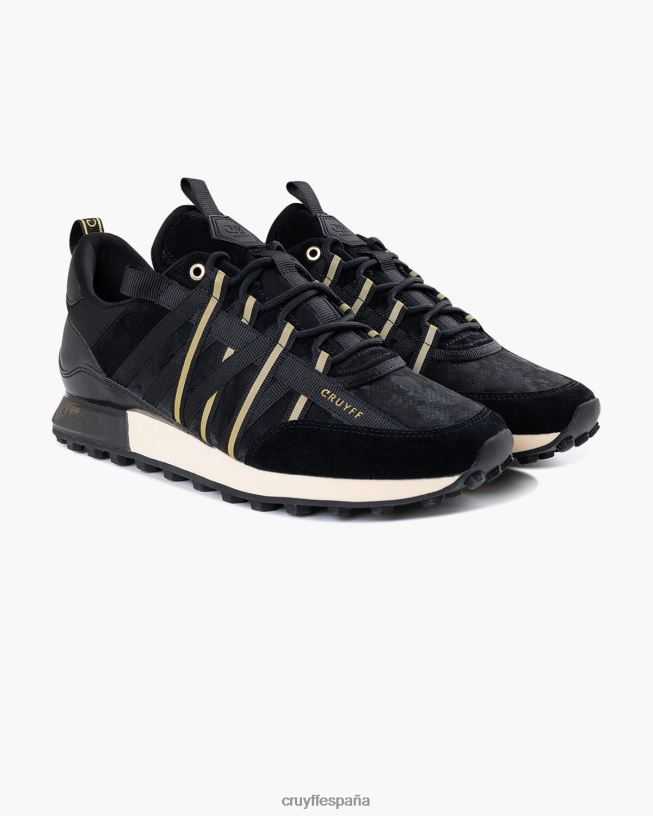 miedo Cruyff hombres oro negro D6DNB450 zapatillas