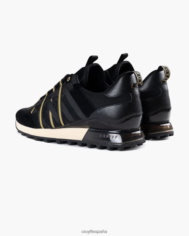 miedo Cruyff hombres oro negro D6DNB450 zapatillas