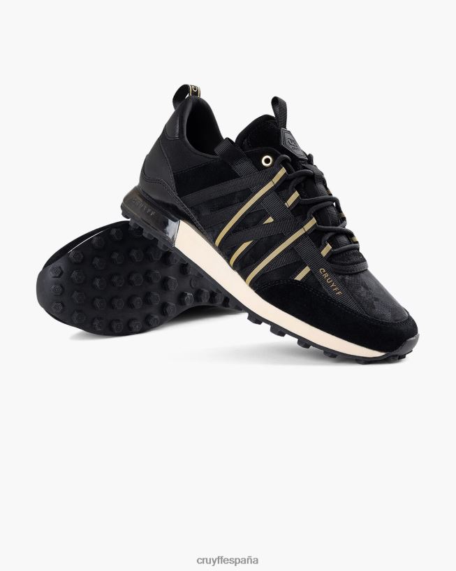 miedo Cruyff hombres oro negro D6DNB450 zapatillas