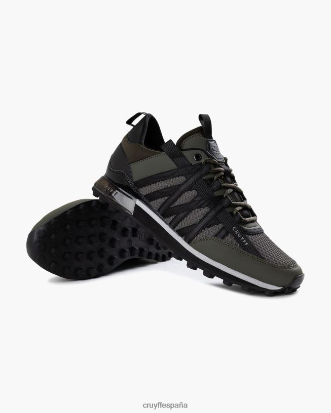 miedo Cruyff hombres verde oscuro D6DNB220 zapatillas