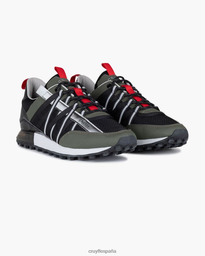 miedo Cruyff hombres verde rojo D6DNB744 zapatillas