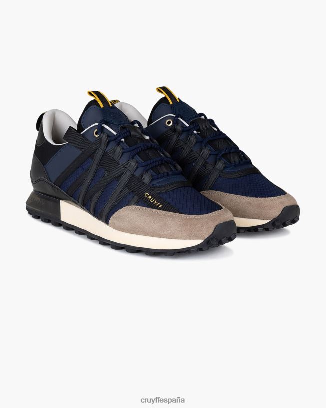 miedo Cruyff mujer azul marino/amarillo D6DNB356 zapatillas