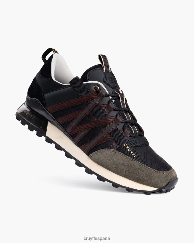 miedo Cruyff mujer verde negro D6DNB357 zapatillas