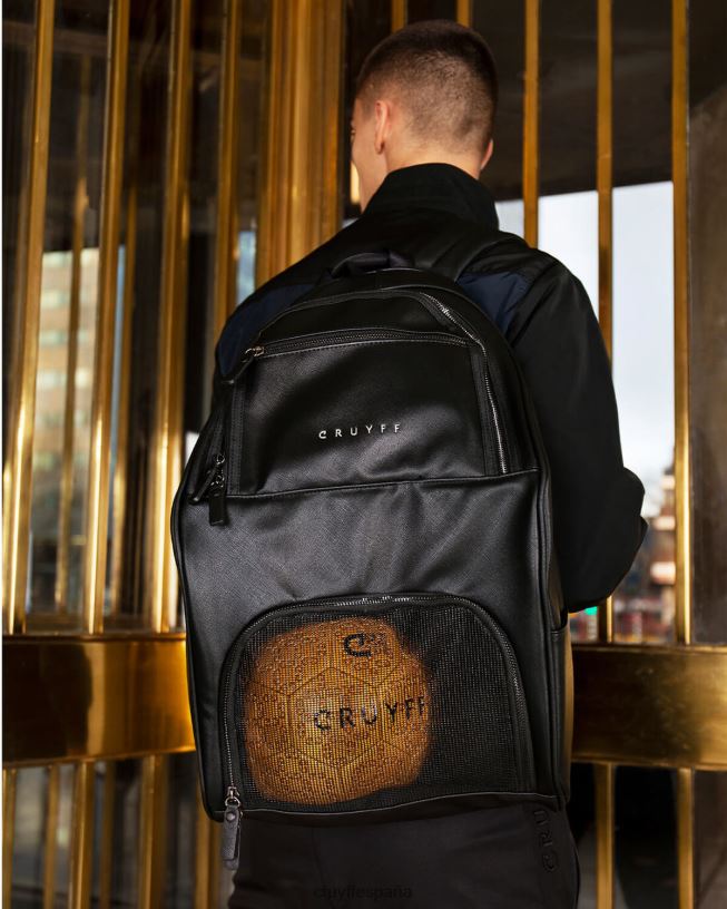 mochila segura Cruyff unisexo negro D6DNB1296 bolsas