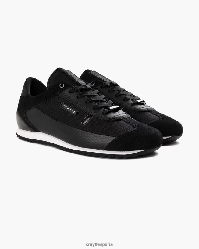 montaña Cruyff hombres negro D6DNB310 zapatillas