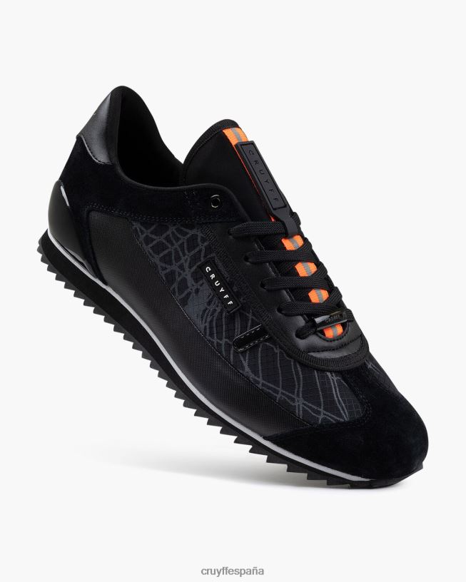 montaña Cruyff hombres negro/naranja D6DNB549 zapatillas