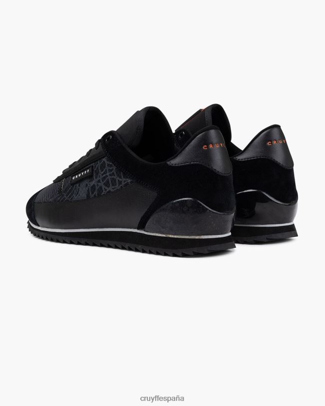 montaña Cruyff hombres negro/naranja D6DNB549 zapatillas