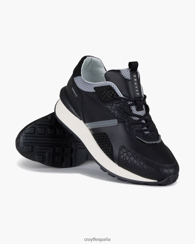 montserrat Cruyff hombres negro D6DNB761 zapatillas