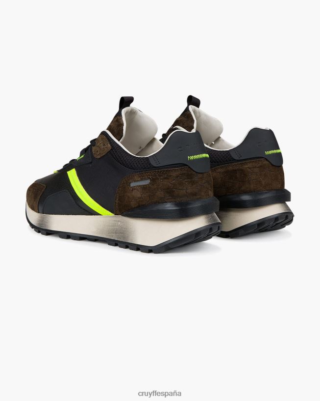 montserrat Cruyff hombres verde negro D6DNB940 zapatillas