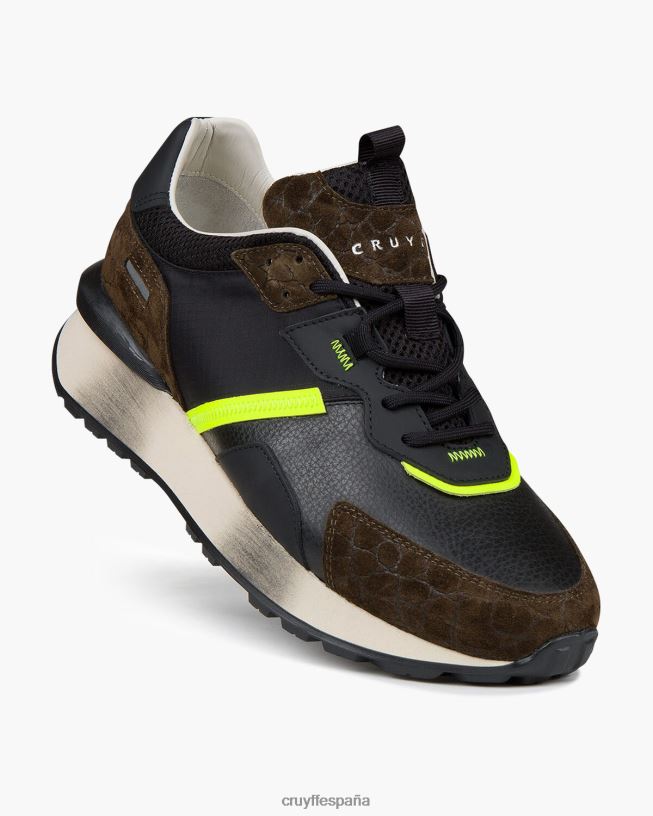 montserrat Cruyff hombres verde negro D6DNB940 zapatillas