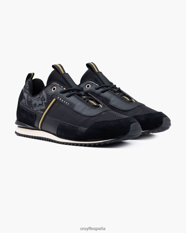 mármol Cruyff hombres oro negro D6DNB436 zapatillas