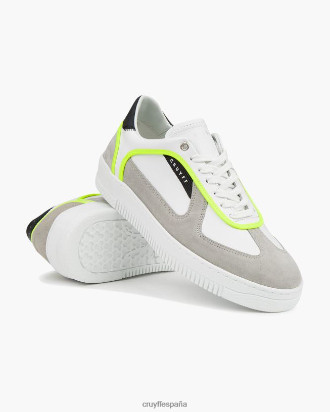 napa cristallo/gamuza sciarada Cruyff hombres blanco D6DNB919 zapatillas