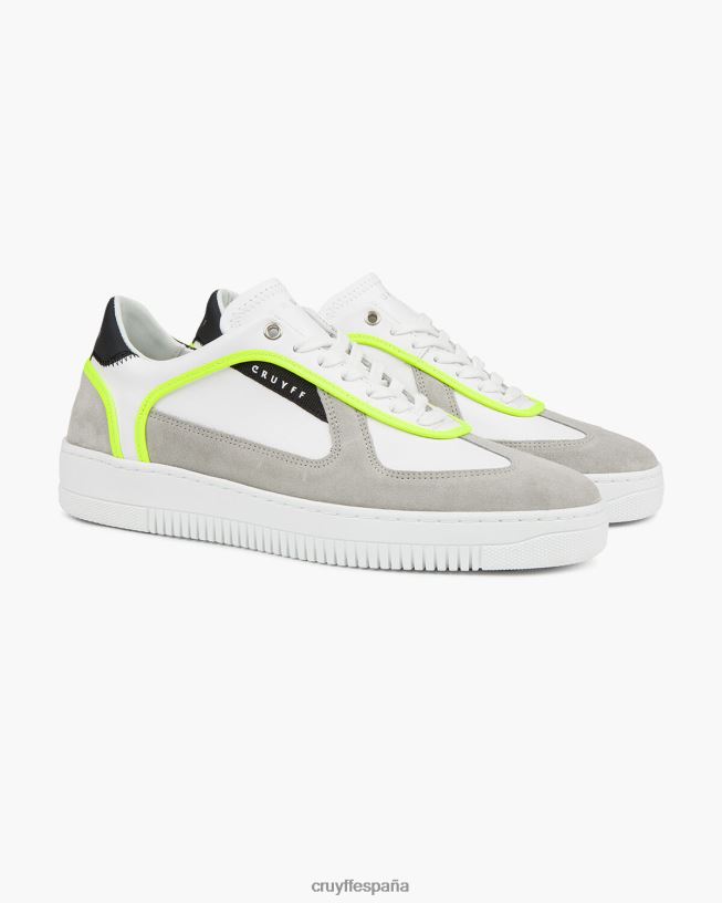 napa cristallo/gamuza sciarada Cruyff hombres blanco D6DNB919 zapatillas