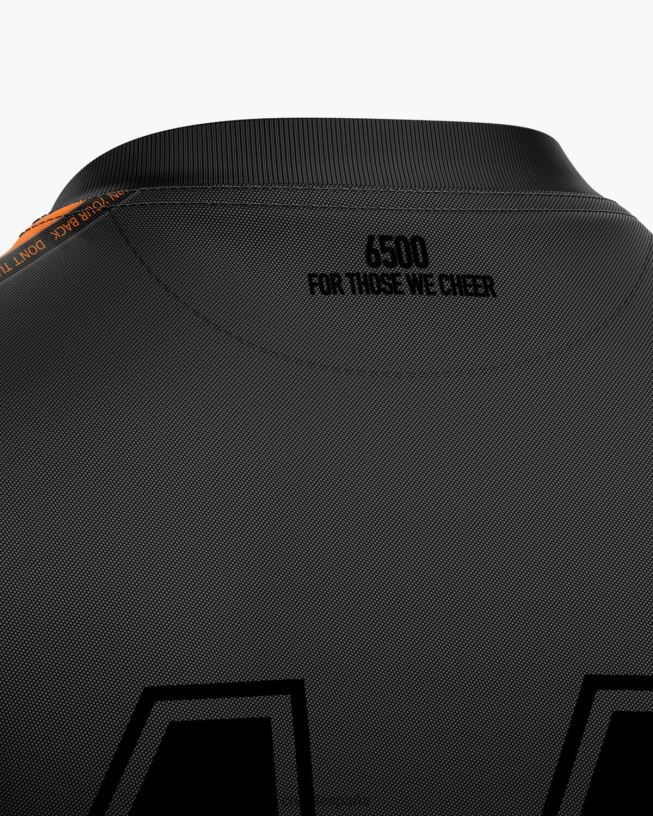 no le des la espalda wk tee Cruyff júnior naranja/negro D6DNB751 camiseta