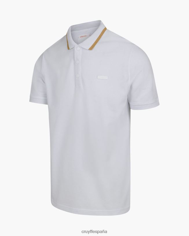 noé polo Cruyff hombres blanco D6DNB749 camiseta
