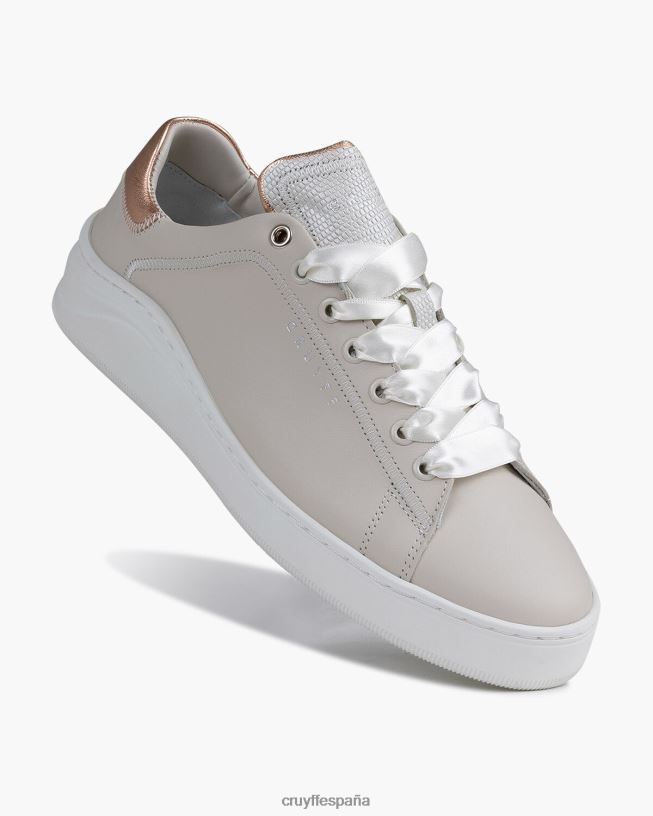 nuela Cruyff mujer crema D6DNB1056 zapatillas