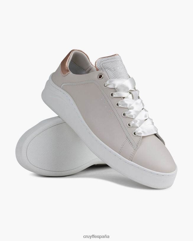 nuela Cruyff mujer crema D6DNB1056 zapatillas