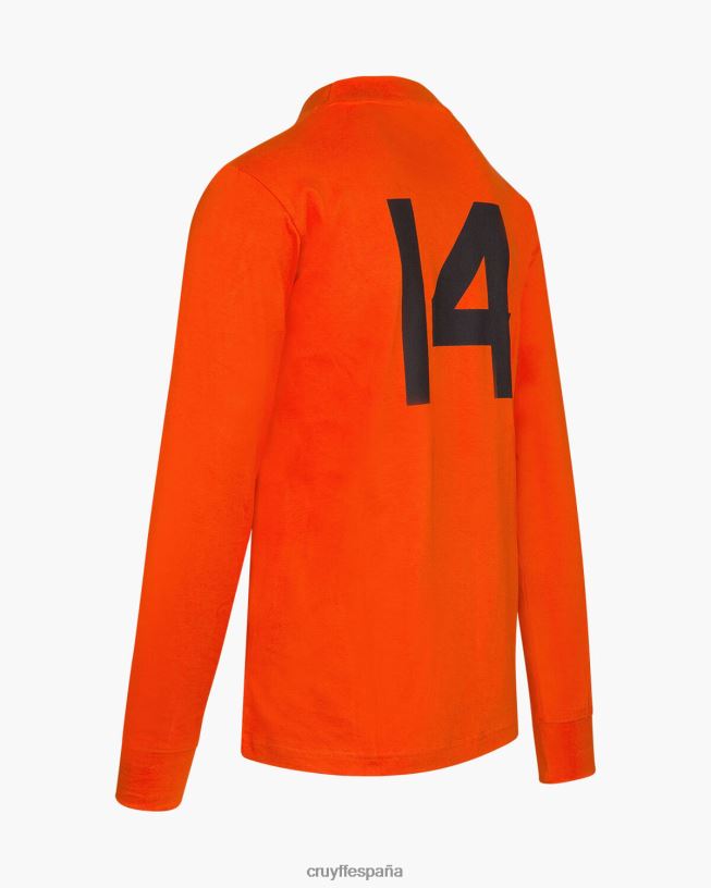 olanda 1973 Cruyff hombres naranja D6DNB880 camiseta