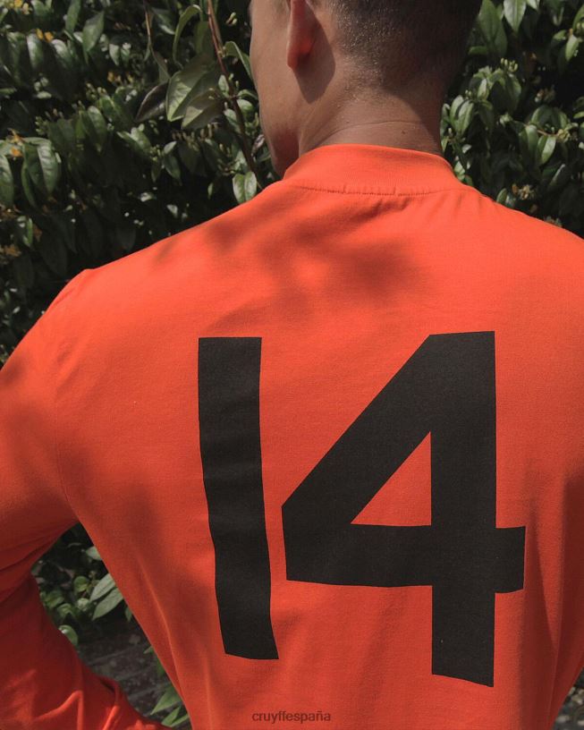 olanda 1973 Cruyff hombres naranja D6DNB880 camiseta
