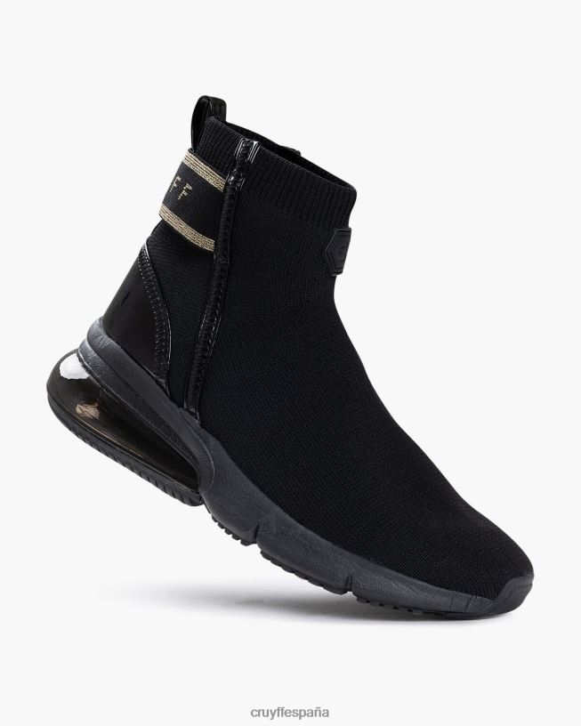 olímpico Cruyff mujer negro D6DNB1043 botas