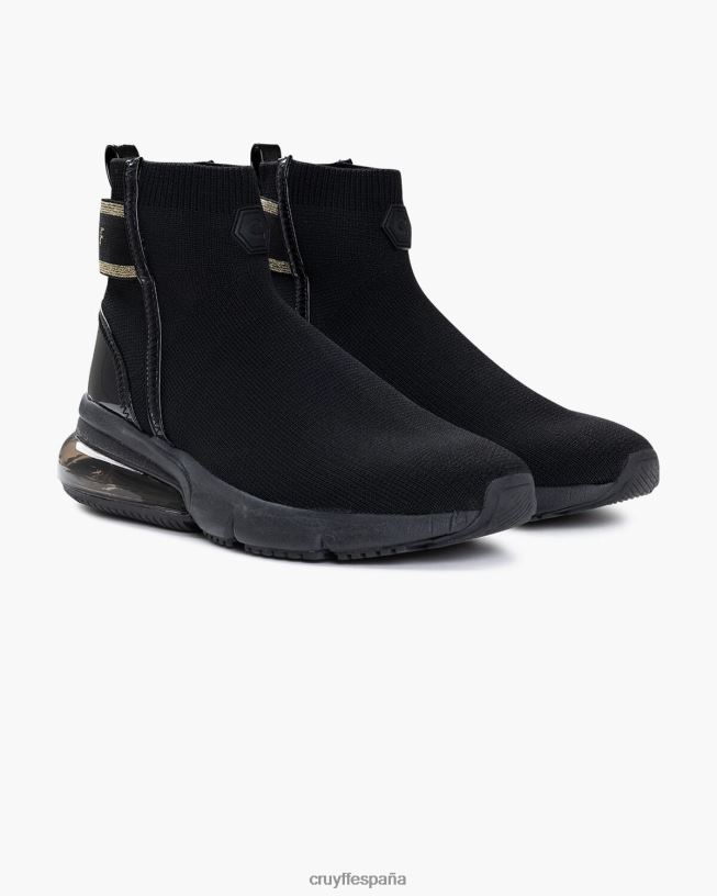 olímpico Cruyff mujer negro D6DNB1043 botas