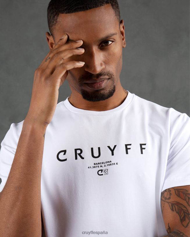 pack ciudad tee bcn Cruyff hombres blanco D6DNB645 camiseta