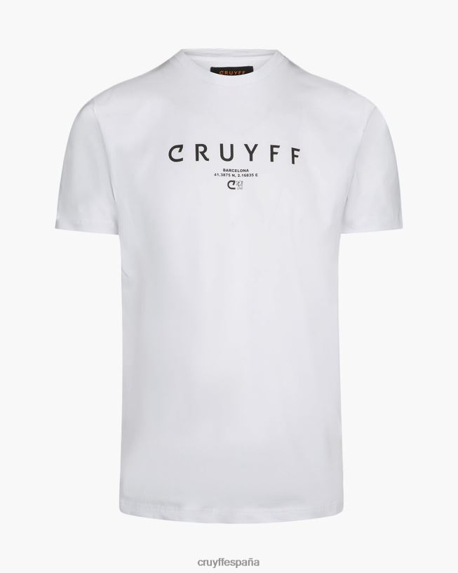 pack ciudad tee bcn Cruyff hombres blanco D6DNB645 camiseta