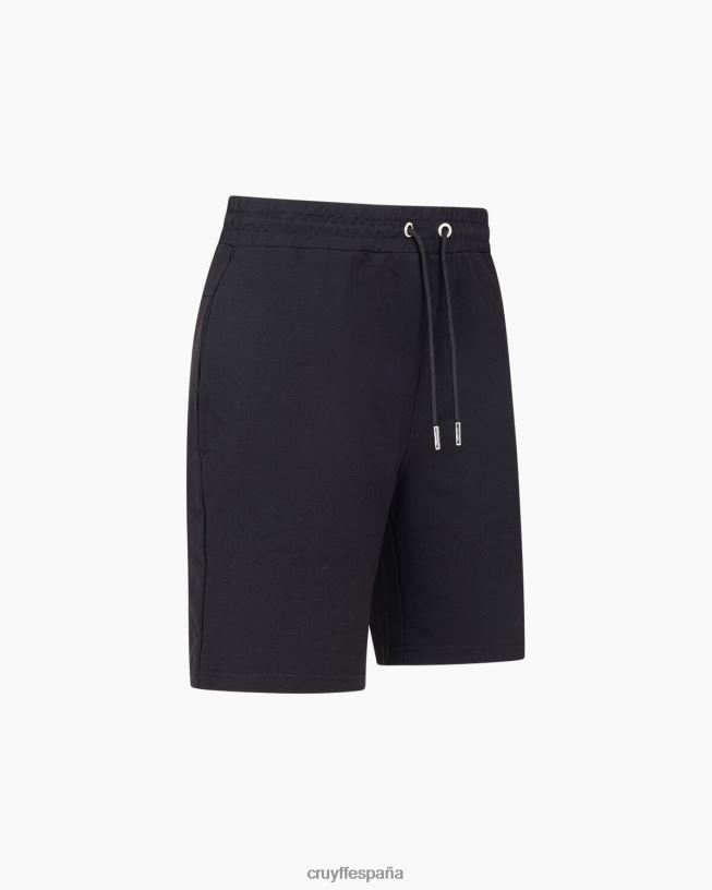 pantalones cortos de cliente Cruyff hombres negro D6DNB701 bermudas