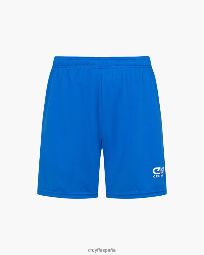 pantalones cortos de entrenamiento Cruyff hombres azul D6DNB656 bermudas