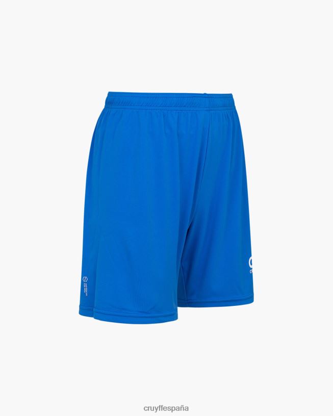 pantalones cortos de entrenamiento Cruyff hombres azul D6DNB656 bermudas